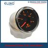 ELING Universal Waterproof 52mm Fuel Level Gauge 0-190ohm 240-33ohm Signal Adjustable with 8 Colors Backlight Fit Car Boat Yacht