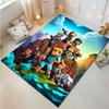 3D Tisk M-M1necraft Koberec pro Obývací Pokoj Ložnici Chodbu Alfombra Protiskluzový Měkký Plošný Koberec Pohovka Rohožka Domácí Dekorace Podložka Dárek
