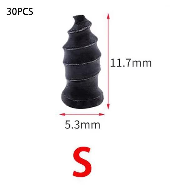 Motorcycle E-Bike Tubeless Tire Repair Kit Mushroom Head Puncture Plug Sticks Quick Permanent Fix Tool for Puncture 10/30 Pcs