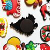 Creative Christmas Fridge Magnet Set Cartoon Christmas Decoration Magnetic Refrigerator Stickers for Kids New Year Decor Gifts
