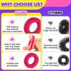 Mini Fidget Silicone Rubber Ring Sensory Toy Relieve Stress Relief Toy EDC Antistresse Haptic Decompression for Children Gift Present