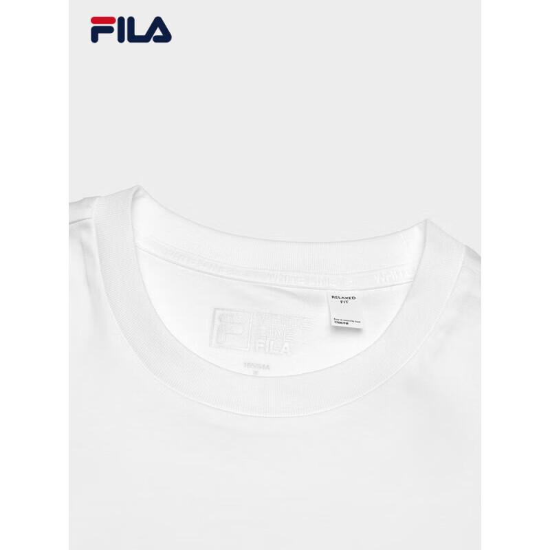 FILA Women's Knitted Short Sleeve Round Neck T-Shirt