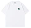Earth Cat Fun Simple Retro Print Short-Sleeved T-Shirt, New Style Top, Suitable for Both Men and Women