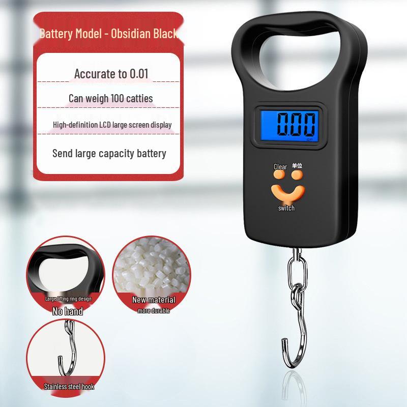 High-Precision Rechargeable 50kg Portable Handheld Electronic Scale