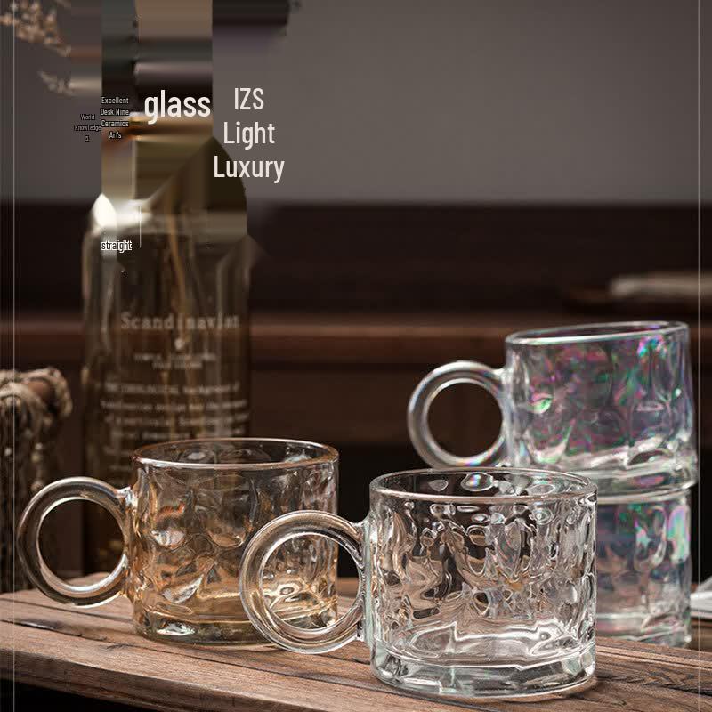 Deou Xingguang Transparent Handled Glass Cup