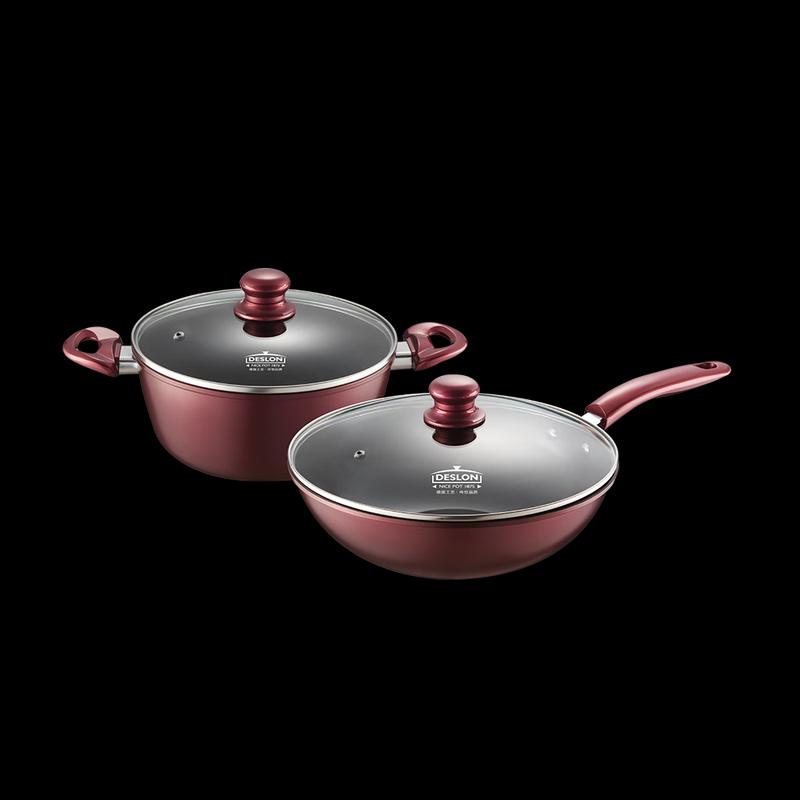 DESLON DFS-TZ106A Lexuan Fine Iron Cookware Set