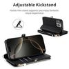 Long Strap Crossbody Leather Case For Google Pixel 10 Pro XL Pixel 9 Pro 9A 8 8A 7 7A 6 6A Zipper Wallet Card Stand Phone Cover