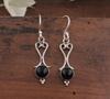 Solid 925 Sterling Silver Black Onyx Gemstone Earring Boho Designer Drop Dangle Earrings Gift For Her