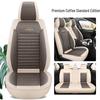 Universal All-Season Cartoon Linen Car Seat Cover - Full Wrap, Winter Special