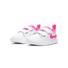 Nike Pico Low Top Sports Casual Shoes White Pink Infant And Toddler AR4162-102