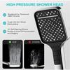 High Pressure Shower Head with Handheld 7 Spray Modes shower head, detachable  high pressurewith Stainless Hose and Adjustable Mount hand held