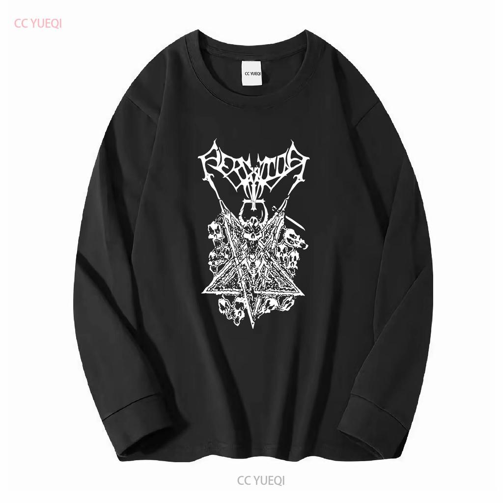 Perditor Perdition Vintage 01 T Shirt Black Metal Xl Lp Ep Katharsis Krieg Pest Long Sleeves Vintage Washed Soft Streetwear