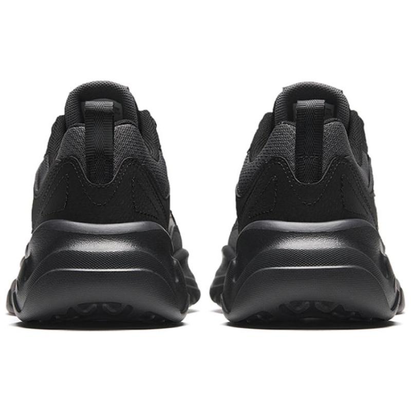 Anta Chaobai Gz Cushioning Anti-Slip And Wear-Resistant Low-Top Casual Shoes Men's Black Sneakers 112348812-8