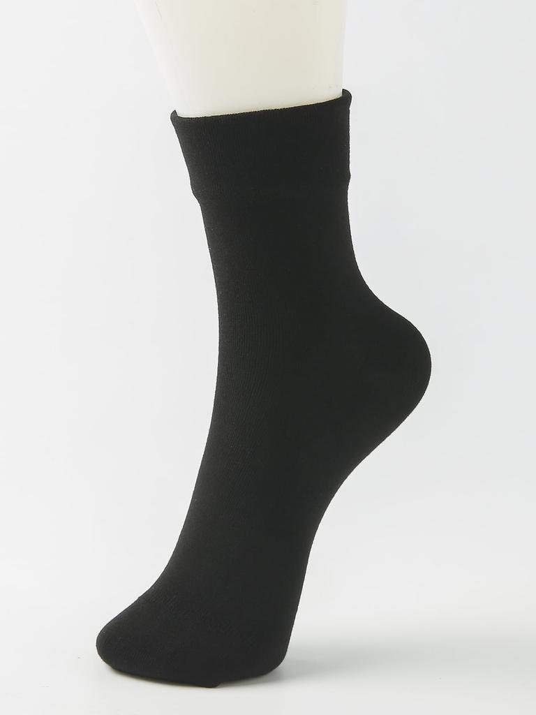 5-pairs Autumn and Winter Solid Color Socks Mid-calf Casual Socks Long Socks Thermal Women's Socks