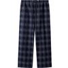 Yingshi Maternity Plaid Casual Trousers