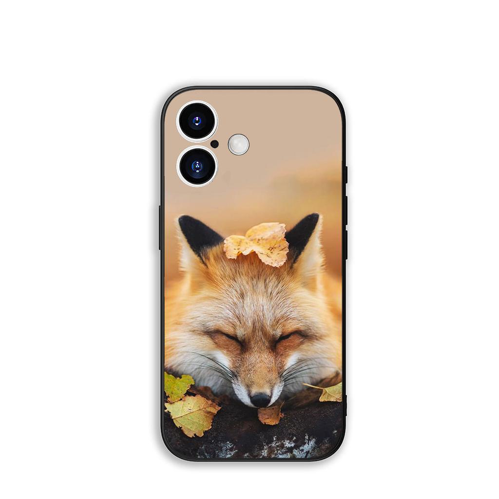 for Samsung Galaxy A36 A17 A26 A07 A35 A54 A53 A13 A33 A34 S8 S9 S20 S21 FE S10 Plus Phone Cover Case Fox Casing
