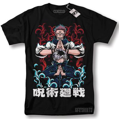Jujutsu Kaisen Ryomen Sukuna Satoru Gojo Tröja Anime Manga Grafisk T-shirt