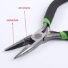 4.5-inch Multifunctional Needle-Nose Pliers for Electricians and Household Use