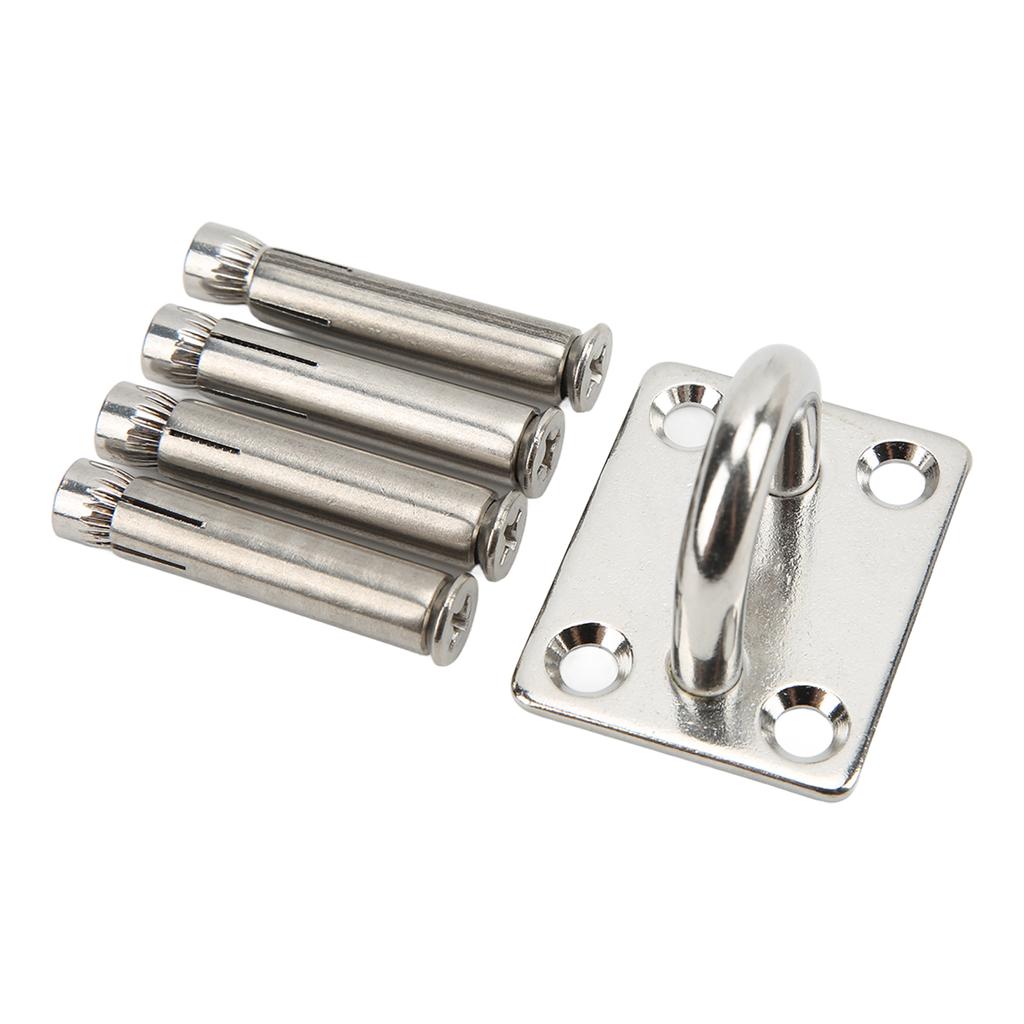 Hammock Hanger Ceiling Mount Bracket Suspension Hook Square Door Buckle 250kg Bearing for Indoor