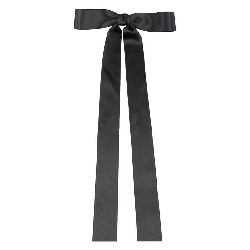 Jennie Style Extra Long Ribbon Hair Clip – French Girl Accessory for Going Out
