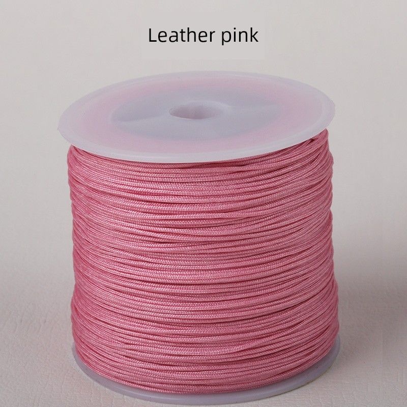 No. 72 Jade Thread 100 M Handmade Braided Rope Bracelet Red Rope Braid Rope Thread Carrying Strap String Jewelry Thread DIY Material