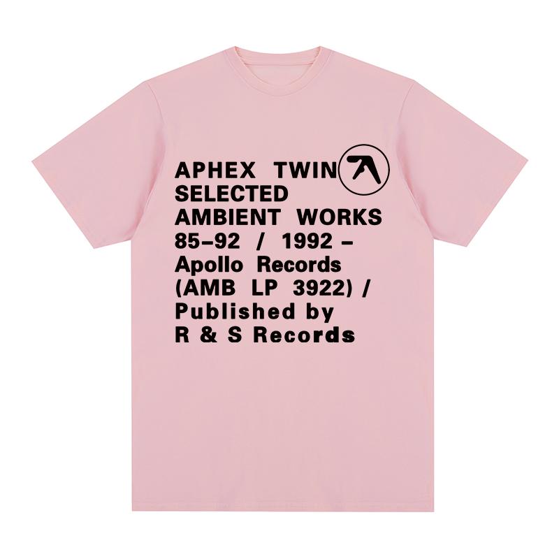 APHEX TWIN Vintage T-Shirt Y2K Streetwear Kleidung Geburtstagsgeschenk Baumwolle Herren T-Shirt Neues T-Shirt Damen Tops