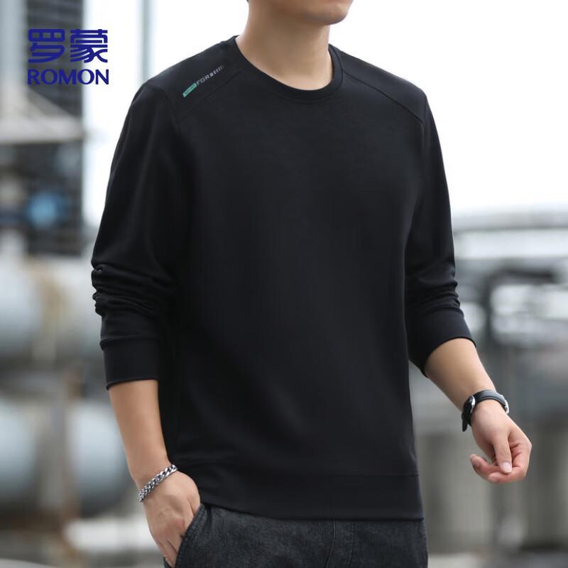 ROMON Men's Casual Long-Sleeve Sweatshirt