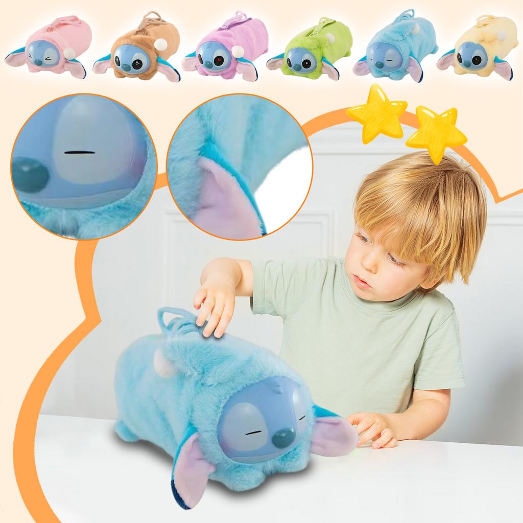 Anime Character Cross Dressing Plush Pencil Case, Student Class Cartoon Stationery Box