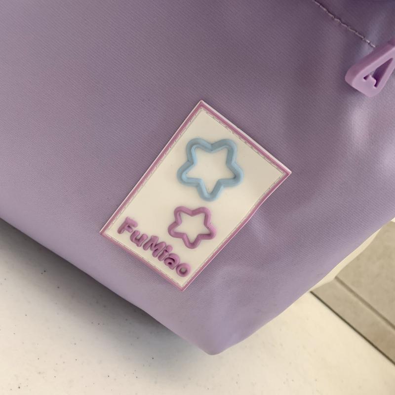 Женский рюкзак со звездным принтом — фото 17