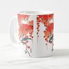 Ohara Tree and Photo Mug Koson's "Paulownia Chickadee" Mug (Ukiyo-e Series) (B)