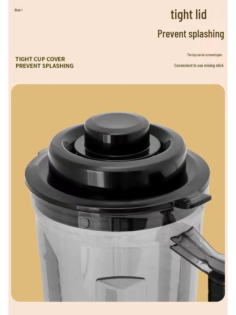 Multifunctional Juicer & Food Processor: Soy Milk Maker, Baby Food & More, Filter-Free