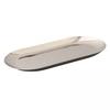 Stainless Steel Oval Tray Perfect for Organizing Small Household Items