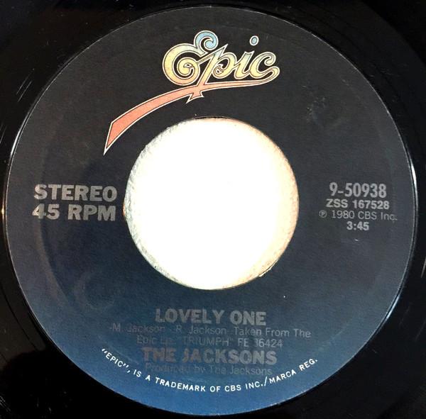 

7inch Record JACKSONS - Lovely One 950938 Epic 1980 US Soul/Funk Used