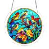 Window Hanging Acrylic Puzzles Suncatcher Stained Glass Style DIY Jigsaw Puzzle Craft