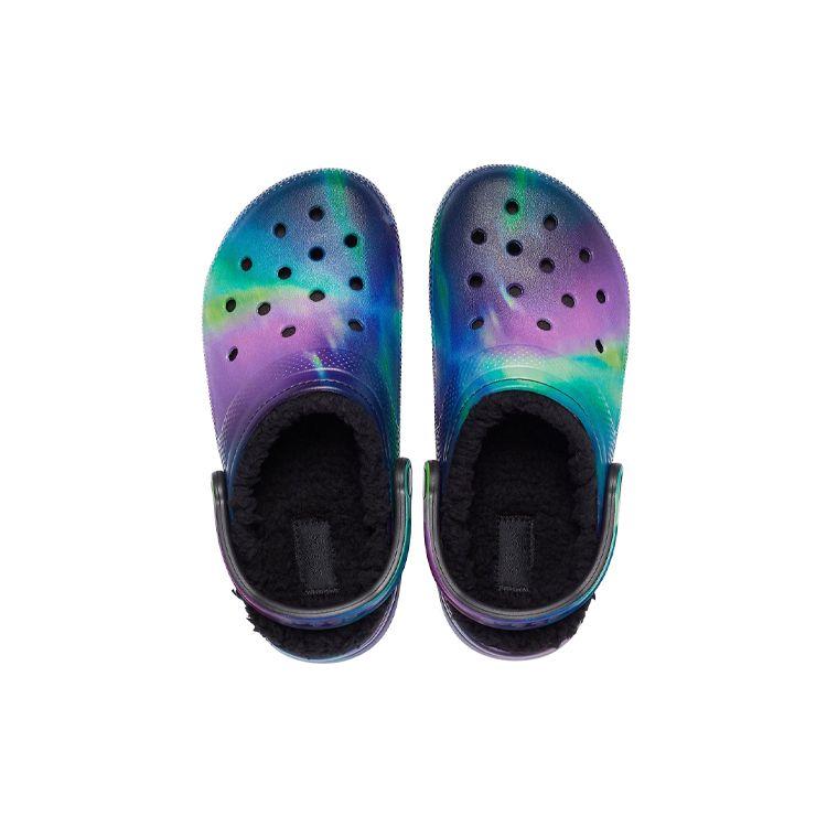 Crocs Classic Clog EVA Comfortable Versatile Clogs Women Footwear Black Multicolor 206706-988