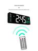 16" Nordic LED Digital Wall Clock with Large Screen Display, Model 6626 - Simple Living Room Décor.