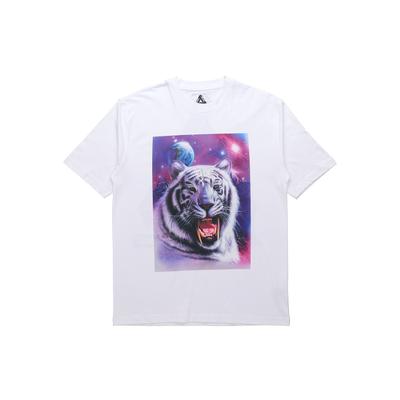 Palace SS21 x AMG Co-Branded Weißer Tiger Grafik T-Shirt Unisex Oberteile P20AMGTS005