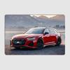 Quattro RS6 ABT Red Sports Car Posters Retro Metal Poster Sign Garage Club Bar Indoor Wall Posters Room Decoration Home Decor