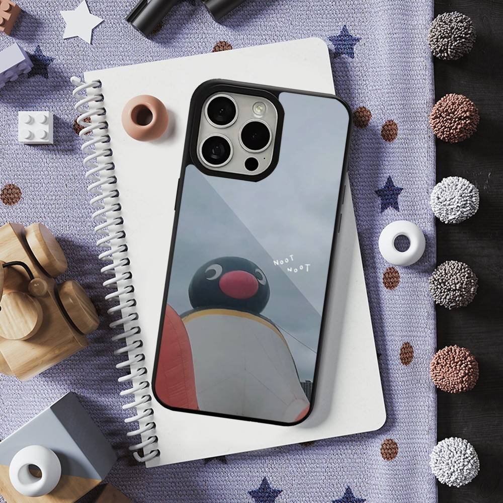 

Cute Animal P-Pingu Penguin Case For iPhone Mini,13,Max,17,14,Plus,12,11,15,Pro,16,For Magsafe,Magnetic Wireless Charging iPhone16