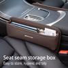 Car Special Seat Crevice Leather Storage Box Seat Box For Mercedes Benz AMG Smart W205 C300 W203 W206 W108 W124 W126 Keychain