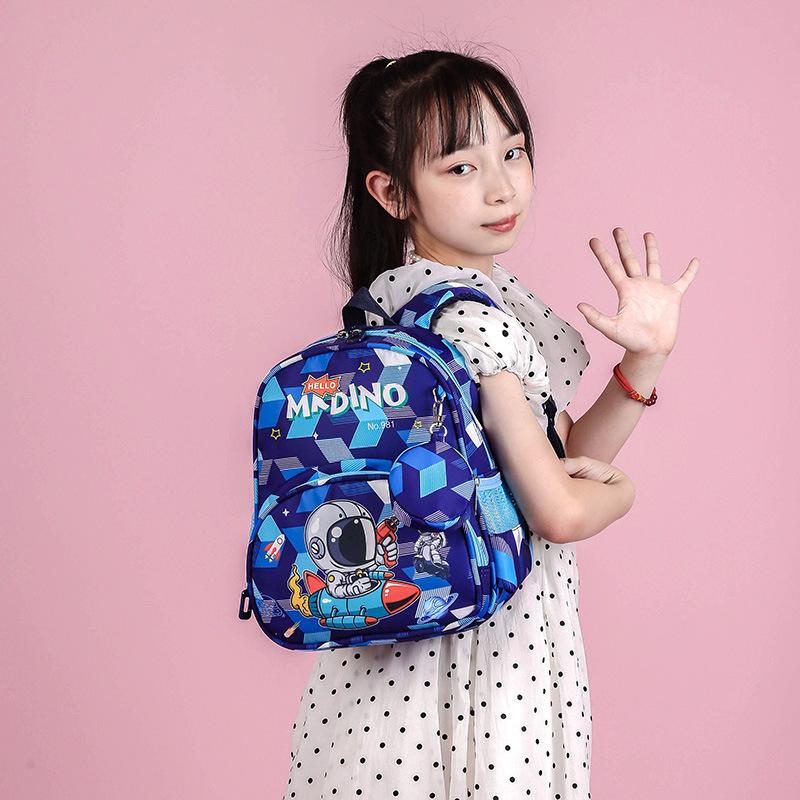 Kindergarten Primary School Students Schoolbag Cute Cartoon Cute Little Bunny Baby Backpack Printed Backpack