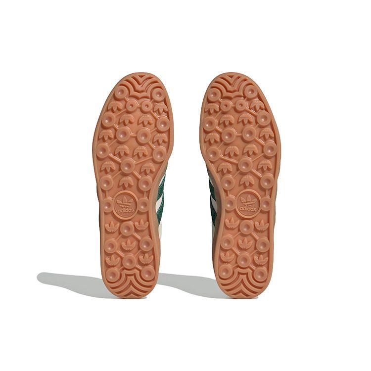 Adidas Gazelle Indoor Emmi Off White Dark Green Unisex Sneakers Footwear-White ID2567