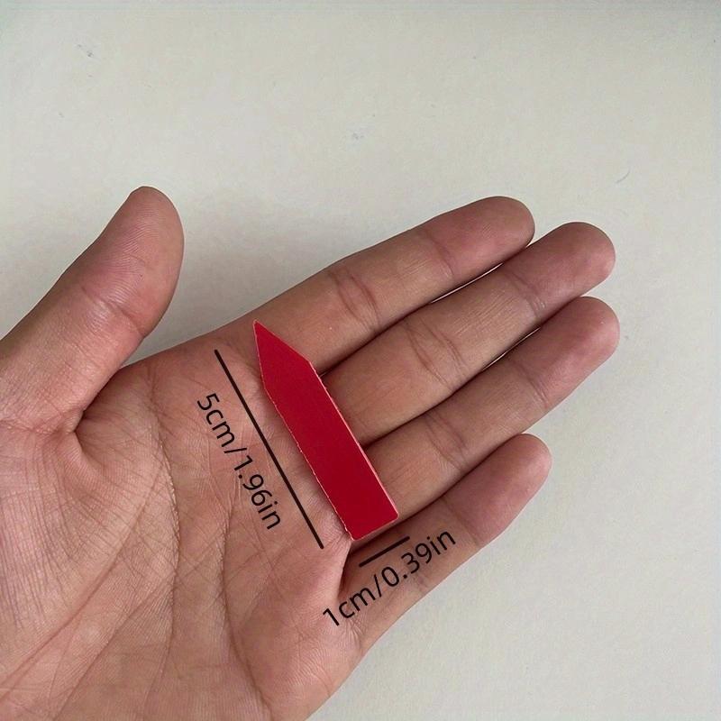 100Pcs Reusable Labels for Plants Classification Plants Hang Tag PVC  Labels Garden Flower Pot Plastic Waterproof