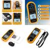Digital Anemometer Wind Speed Meter With Backlit Display For Weather Monitoring