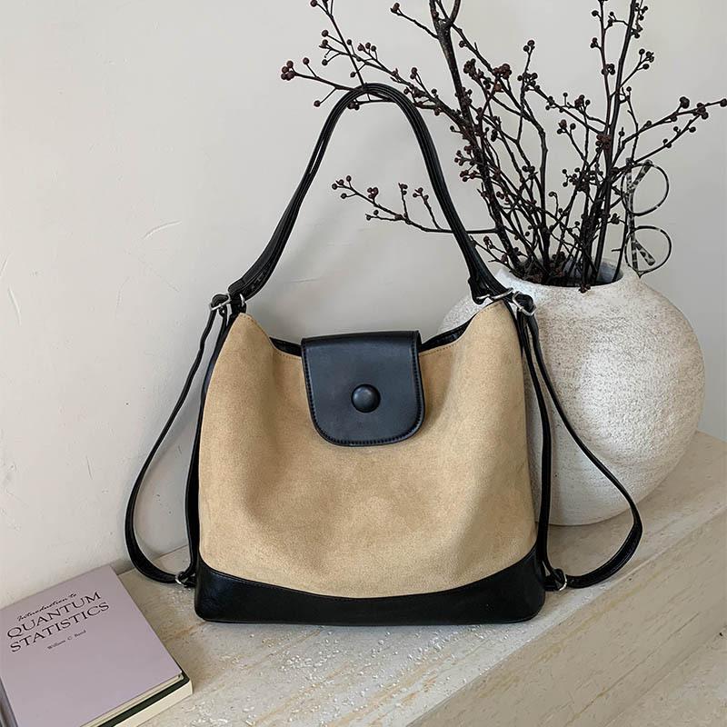 

Женская вместительная новая осенне-зимняя универсальная повседневная наплечная сумка-мессенджер многоцелевой рюкзак хаки