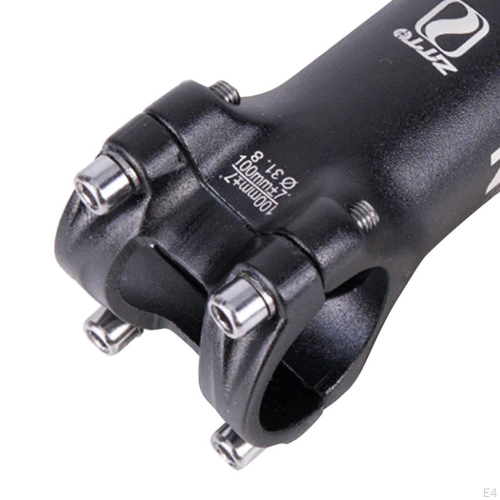 31.8mm Aluminum Alloy Cycling Mountain Bike Short Handlebar Stem Riser Increased Control Tube