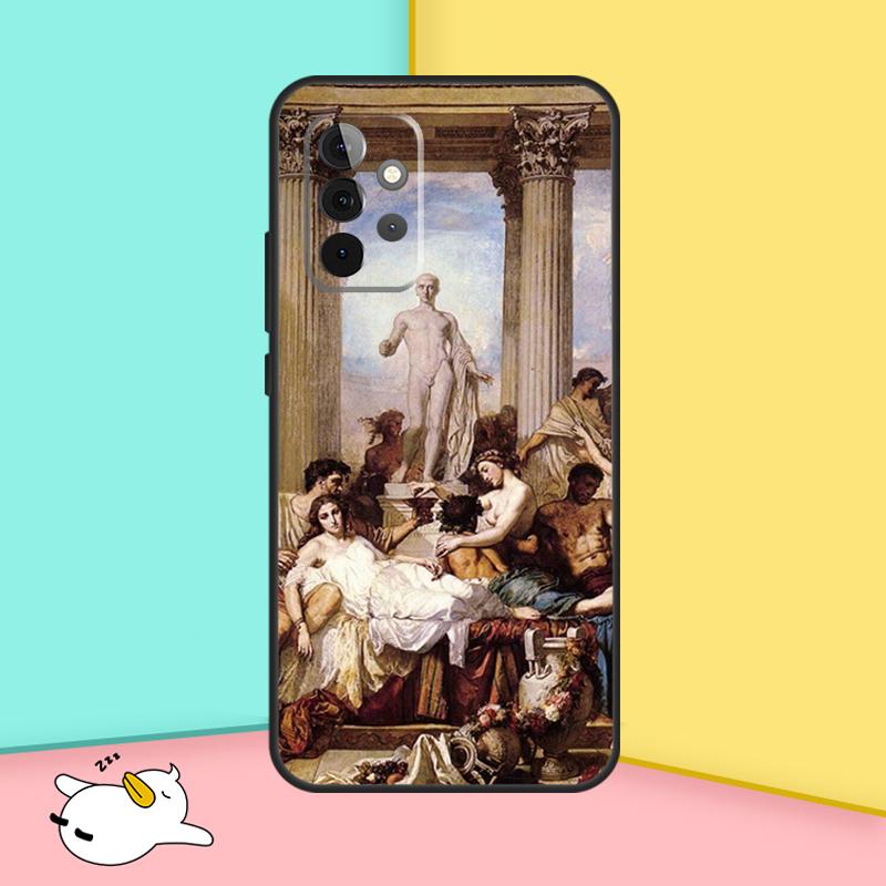 Renaissance Art Aesthetic Phone Case For Samsung Galaxy A15 A25 A35 A55 A53 A33 A13 A52 A32 A12 A51 A71 A14 A34 A54