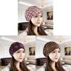 Stitched Embroidered Flap Hat For Women Spring Autumn Fashion Trendy Headwear