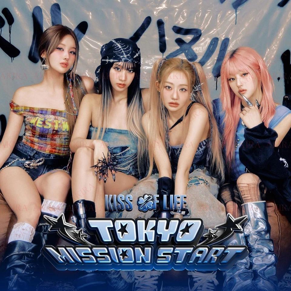 KISS OF LIFE JAPONIA PRIMUL MINI ALBUM TOKYO MISSION START TOATE versiunile. CD SIGILAT