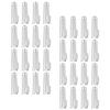 30Pcs Stainless Steel Four Prong Curtain Hooks Replacement Set Metal Drapery Hooks For Curtains Home Decorative